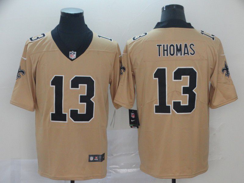 Men New Orleans Saints #13 Thomas Yellow 2019 Vapor Untouchable Nike Inverted Legend NFL Jerseys->new orleans saints->NFL Jersey